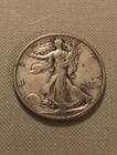 1933-S Walking Liberty Half Dollar In Uncertified And Circulated Condition