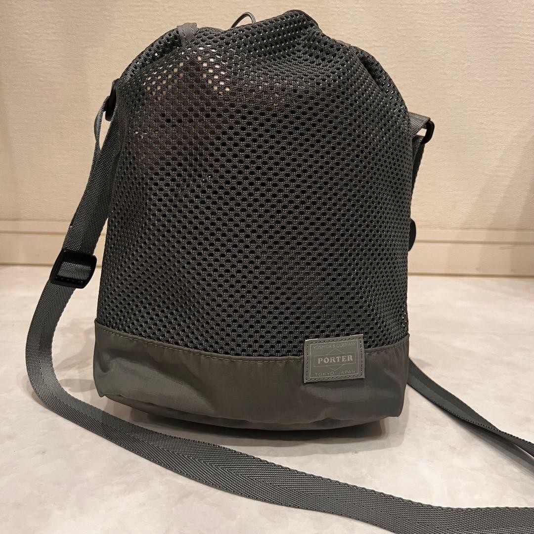 Good Condition Porter Screen Drawstring Shoulder … - image 1