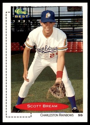 1991 Classic Best Minor League Scott Bream Baseball Cards #184