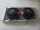 Fit Lotus Elise&Exige Series 1&2 Vauxhall VX220 M/T Aluminum Radiator&Fans