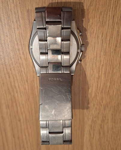 Men's Fossil Blue Titanium Watch TI-5021 - 第 10/12 張圖片