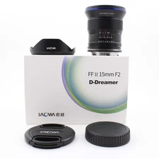 * OPEN BOX EXCELLENT * Laowa 15mm f/2 Zero-D Lens for Canon RF