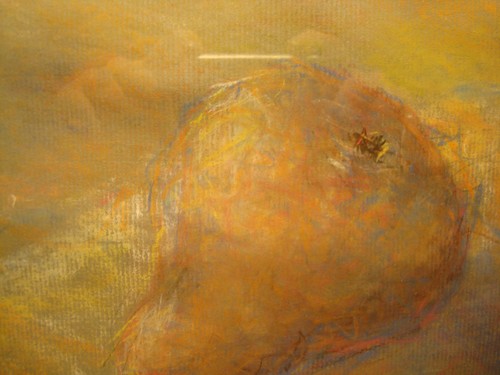 Vintage Still Life Pastel Painting Fruit Dark Pears B .DOLINSKY Artist - Picture 5 of 11