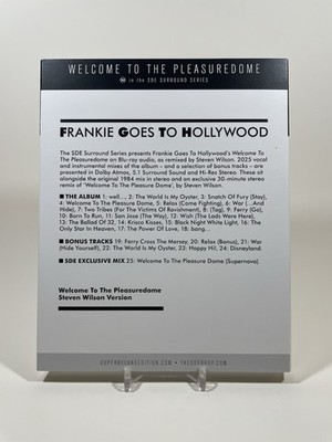 Frankie Goes to Hollywood - Welcome to Pleasuredome Blu Ray Audio