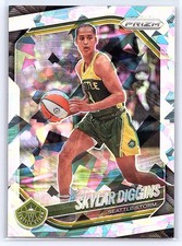 2025 Panini Prizm WNBA #123 Skylar Diggins Ice Prizms