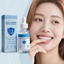 Cavity Healing Tooth Armor Liquid,Nano Hydroxyapatite Tooth Repair Serum Dentite