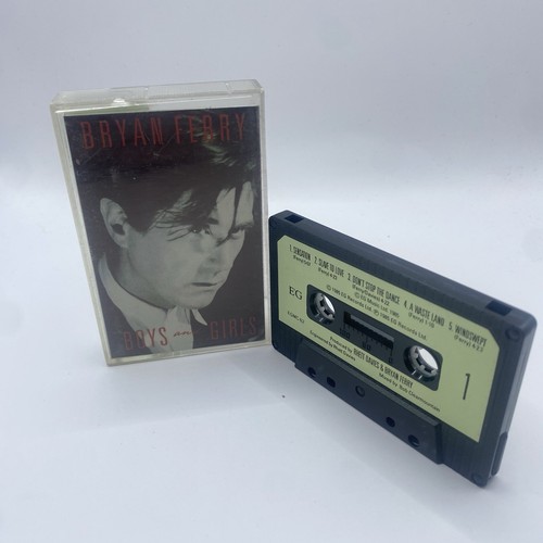 Bryan Ferry Boys And Girls, Audio Cassette Tape Album - Picture 1 of 10