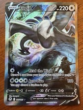 Pokemon TCG Lugia V Alternate Full Art Silver Tempest 186/195 on eBay