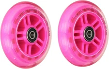 Razor PK A Scooter Series Wheels with Bearings (Set of 2) - Set 2, Pink 
