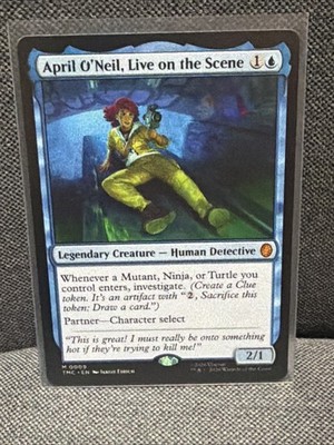 April O'Neil, Live on the Scene Commander: Teenage Mutant Ninja Turtles Regular