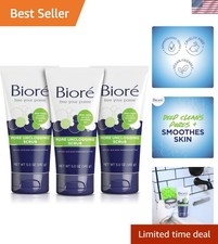 Deep Cleansing Exfoliating Facial Scrub with Salicylic Acid - 5oz Pack of 3