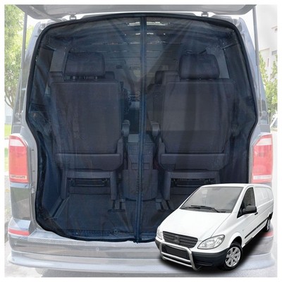 Insect Screen Net for Tailgate Mercedes Vito (W639) 2003-2014 Black