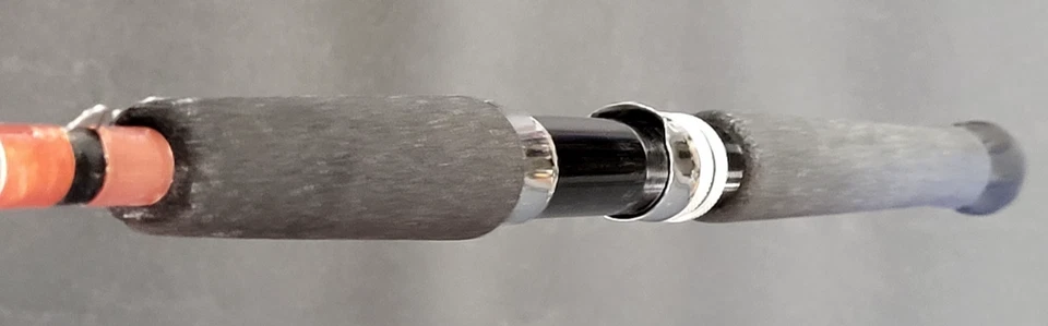 North Fork Musky Lunger Spinning Rod, 8'6", 5 Alumina Guides, Foam Grip, EX Cond - Image 4 of 4