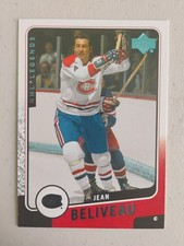 00 01 UPPER DECK NHL LEGENDS JEAN BELIVEAU #64 CANADIENS