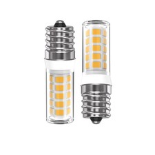 Refrigerator LED Bulb E17 3W Warm Light Appliance Freezer Light 2 Pack