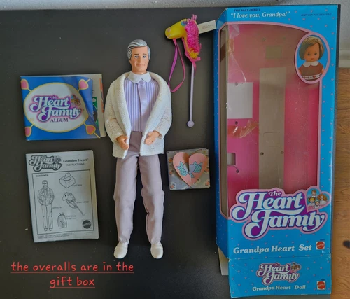 1986 Mattel Barbie The Heart Family Grandma & Grandpa Set 3132