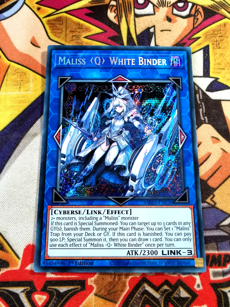 Maliss Q White Binder mp25-en126 1st Ed (NEW) Prismatic-Secret