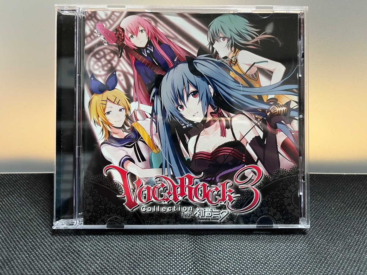 VOCALOID CD Album VocaRock Collection 3 OBI Hatsune Miku Kagamine