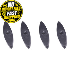 Bumper Kit of Toilet Seat, Replacement Repair Part K-1133070 Black