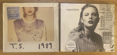 Taylor Swift SEALED 1989 & Reputation CD w/ Slipcover & Hype Sticker
