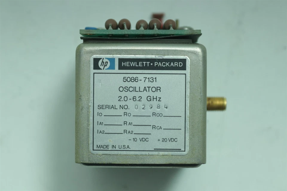 HP Agilent Oscillator 2.0-6.2 GHz 5086-7131  - Image 2 of 4