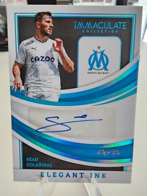 PANINI　immaculate　サッカー　カード　1of1 1/1 🔥🔥🔥Sead Kolasinac 1/1 One Of One🔥🔥 2022-23 Panini Immaculate