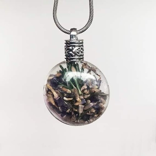 Protection Intention Pendant Spell Amulet Necklace - Picture 2 of 2