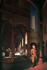 Paul Cadmus: Night in Bologna 22x30 Archival Quality Fine Art Print