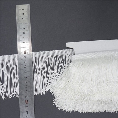 10 Yard 9cm Chainette Tassel Fringe Trimming Costume Dress Curtain Lace Edging - Picture 4 of 30