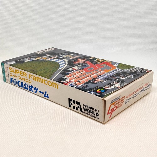 Human Grand Prix 1992 Nintendo Super Famicom SFC SNES FOCA Official Game - Afbeelding 6 van 24
