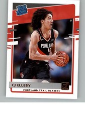 2020-21 Donruss CJ Elleby 223  Rookie Card RC Portland Trail Blazers