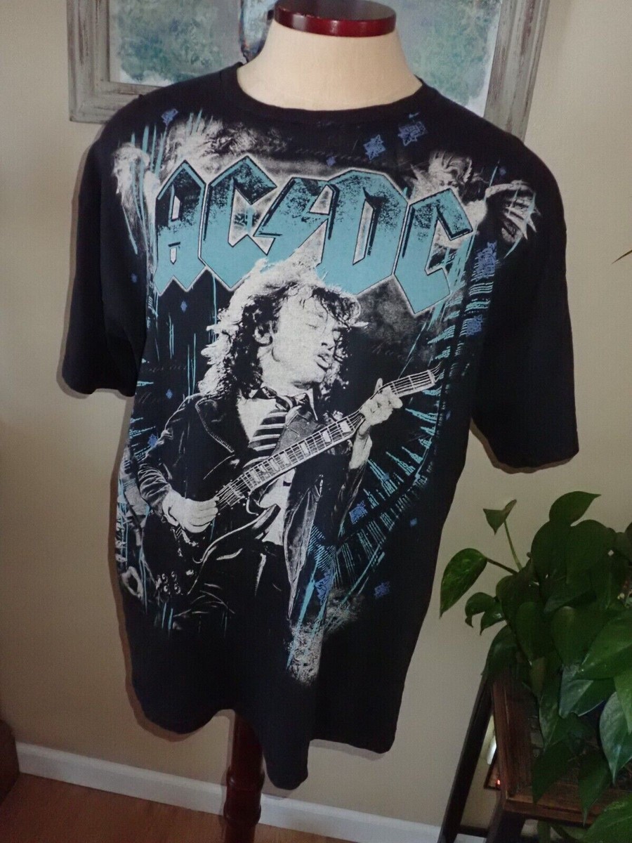 ACDCツアー 1991 ヴィンテージ Tシャツ XL ヴィンテージ ACDC 1990-1991 ワールド ツアー バック イン