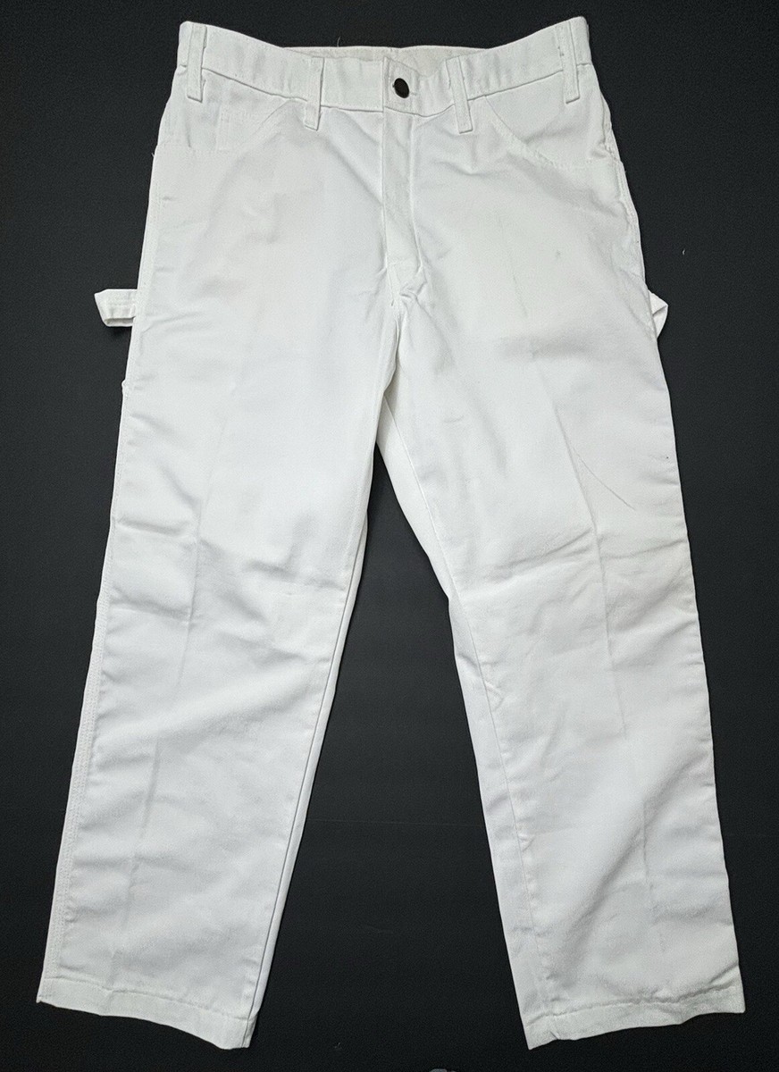 Dickies Benjamin Moore ペインターパンツ ホワイト 𝗕𝗜𝗚 𝗨𝗡𝗖𝗟𝗘 𝗦𝗧𝗢𝗥𝗘 | 【DEADSTOCK】2010s Benjamin