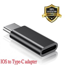 iPhone 8 Pin Female to Type C Male Converter Charging Adapter For iPhone 16 iPad