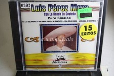 Luis Perez Meza - Con La Banda La Costena Puro Sinaloa , 2003 ,Music CD (NEW)
