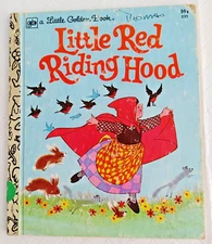 Vintage 1978 Little Golden Book 232 Little Red Riding Hood #20431