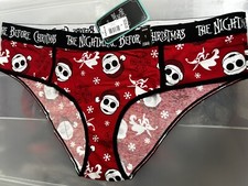 Torrid Disney Nightmare Before Christmas Santa Hat Hipster Panty Size 1XL