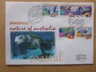 1999 APLHA COSTAL NATURE OF AUSTRALIA 5 STAMPS ILLUSTRATED FDC