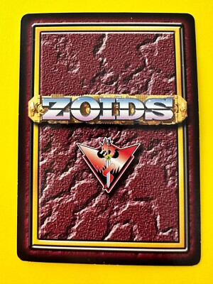 Zoids ZS-002 very rare Expo Battle Card Trading MADE IN JAPAN F/S