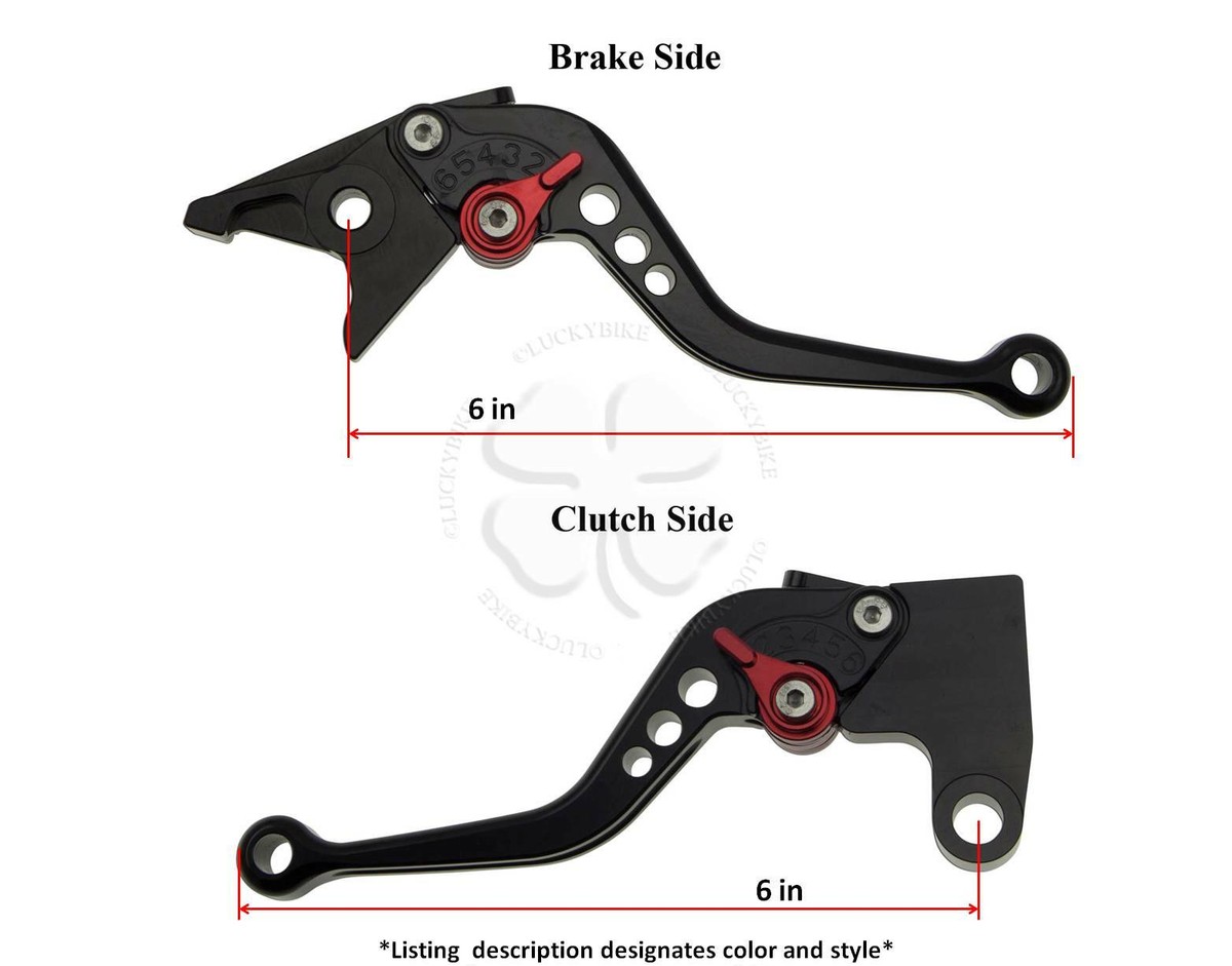 CNC Shorty Brake & Clutch Levers Triumph Daytona Speed Rocket