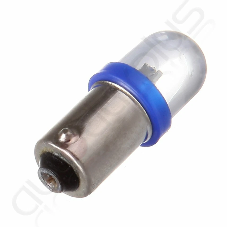 10X BA9S XENÓN AZUL LÁMPARA LED PANEL DE INSTRUMENTOS TABLERO BOMBILLAS PARA FORD Foto 2 de 4