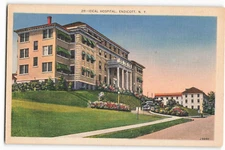 Postcard 211-Ideal Hospital, Endicott. N.Y., PB Quality Views VTG VPC02.