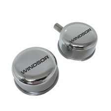Ford 351 Windsor Valve Cover Chrome Breather Pcv Breather Grommets - Ansen