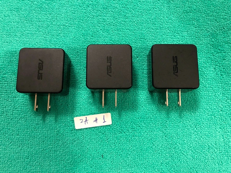 2 pcs ASUS  USB AC ADAPTER  CHARGER EXA1205UA  5V 2A  ORIGINAL - Image 3 of 4