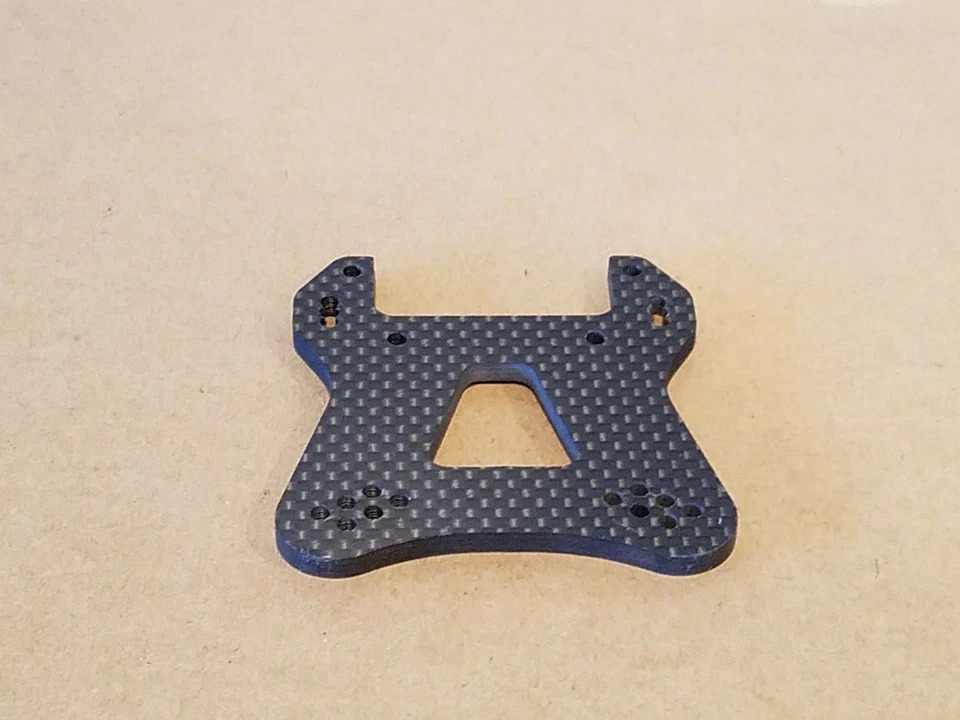  team xray xb 808 front carbon fiber shock tower  - Image 2 of 2