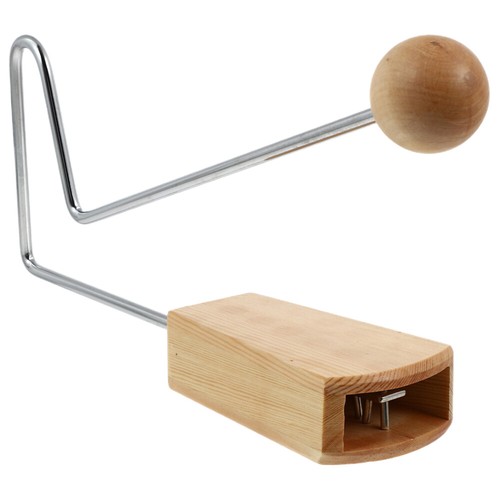 Orff Holz Vibraslap Musikinstrument Kinder Holzball Vibraslap Hörtraining - Bild 12 von 12