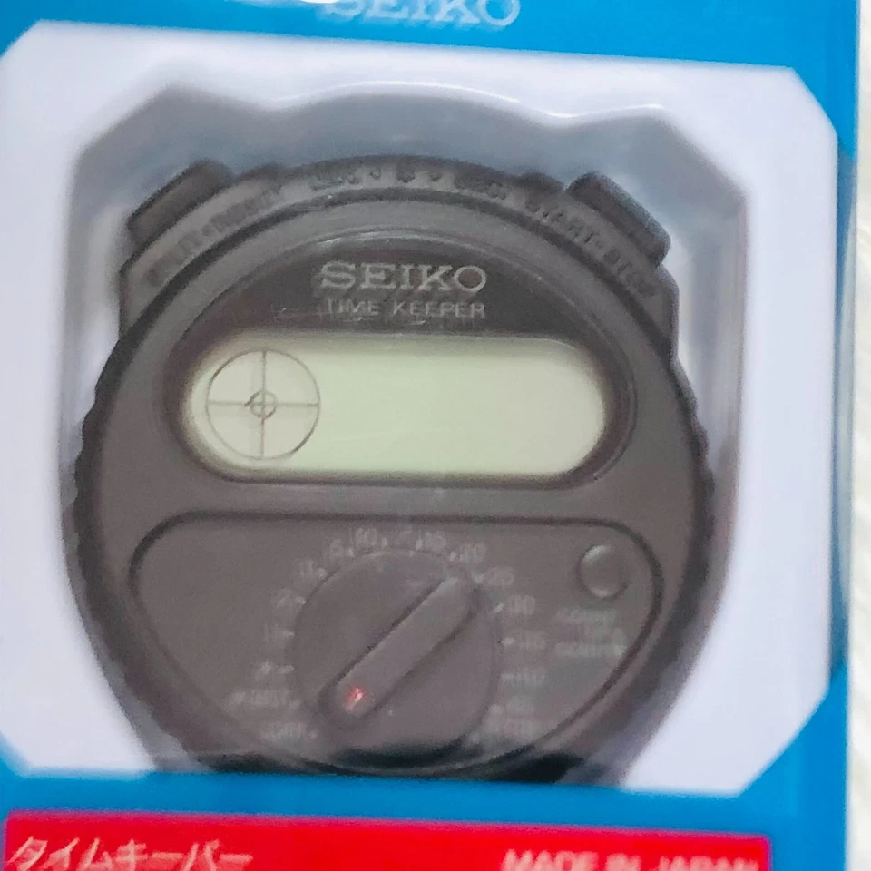 Cronometrador SEIKO SSBJ025 Negro Genuino de Japón Nuevo Foto 2 de 4