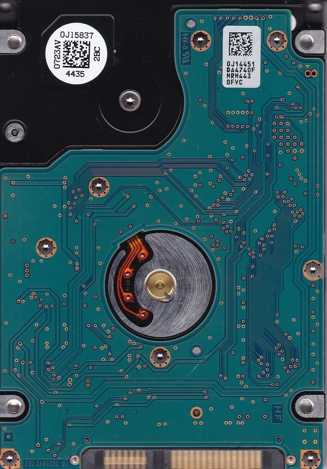 HTS541010A9E680 pn: 0J26333 mlc: DA5927 China 2014 1TB 2.5" SATA HDD A18-16 - Image 2 of 2