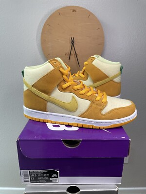 Nike SB Dunk High - Pineapple - 10.5 - DS
