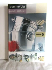 Fagor Manual Specialty Cookware and Recipe Paperback Book English/Spanish